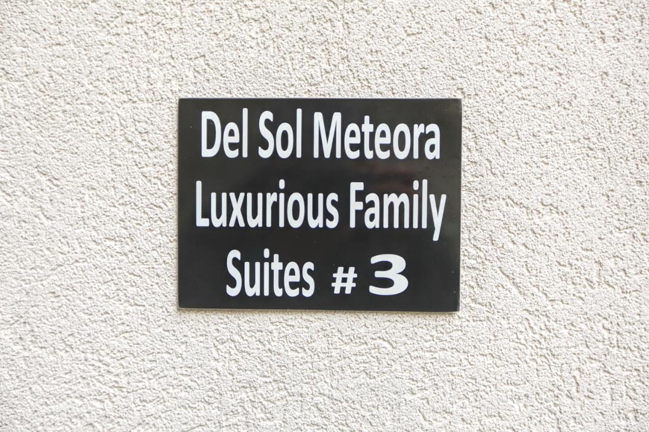 Del Sol #3 Meteora Luxurious Family Suites Kalambaka Zewnętrze zdjęcie