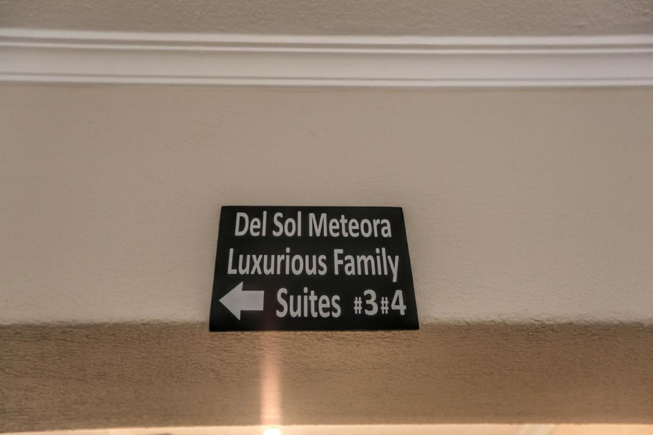 Del Sol #3 Meteora Luxurious Family Suites Kalambaka Zewnętrze zdjęcie
